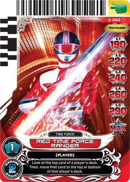 Red Time Force Ranger 063